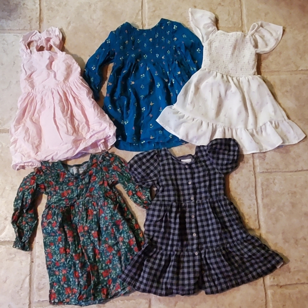 Girls Clothes Bundle Size 5T Gapkids, Little Planet, Honest, Cat & Jack - Picture 2 of 13
